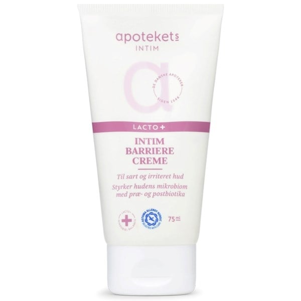 Apotekets lacto+ intim barriere creme Apotekets lacto+ intim barriere creme