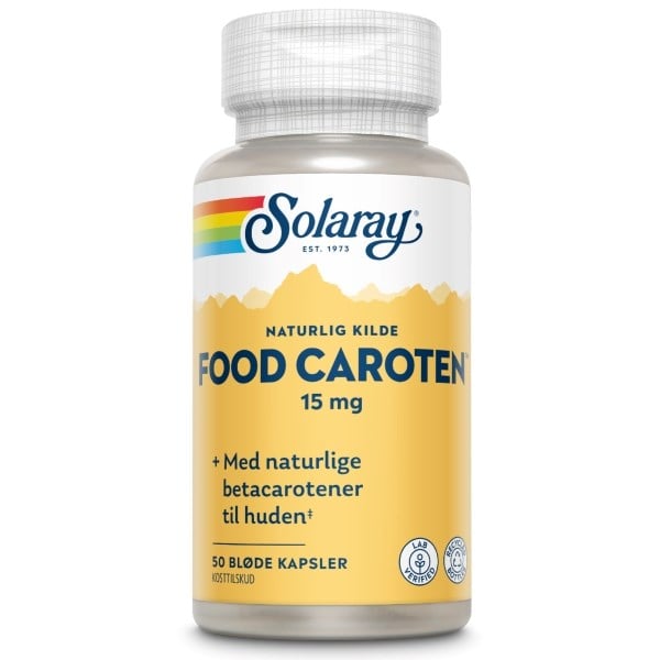Solaray food caroten