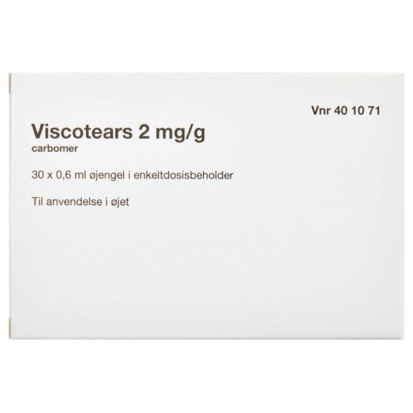Viscotears øjengel 2care4 Viscotears øjengel 2care4