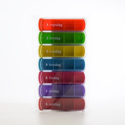 Mininizer colour uge doseringsæske