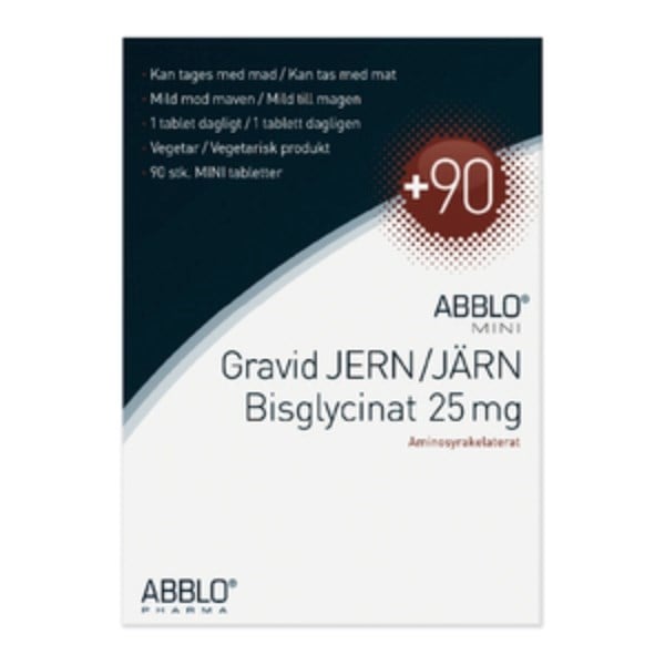 Abblo gravid jern bisglycinat