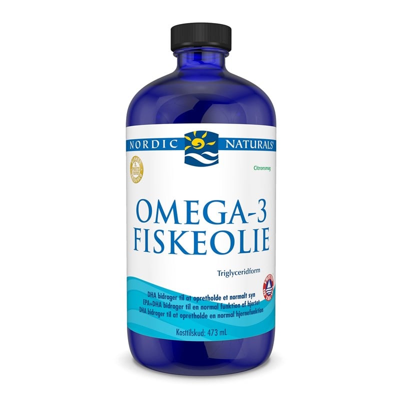 Nordic Naturals Omega-3 fiskeolie lemon