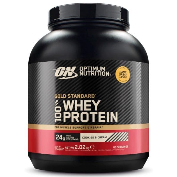 Optimum Nutrition gold standard 100% whey protein cookies & cream