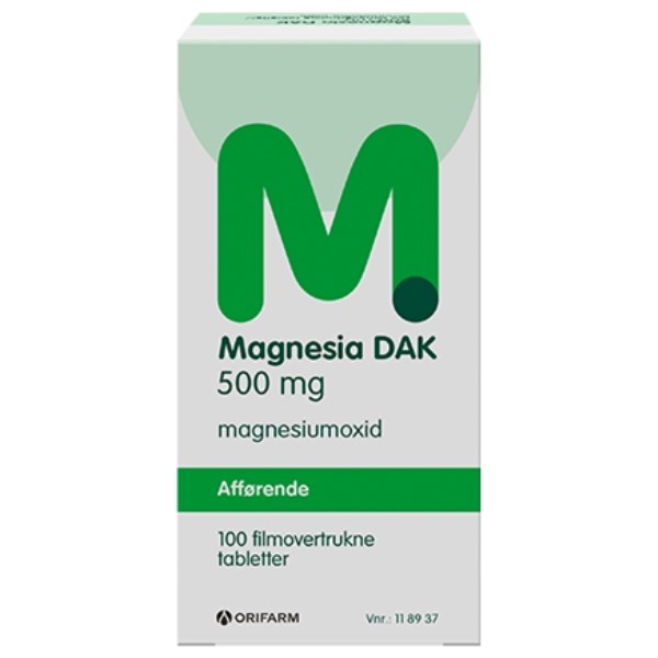 Magnesia tabletter