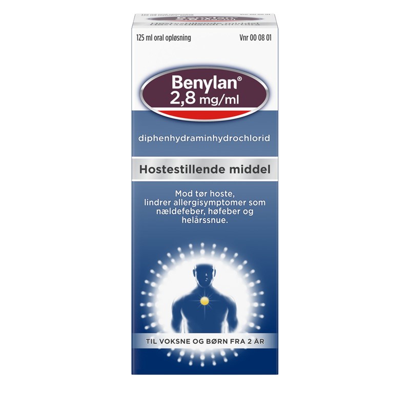 Benylan hostestillende blå Benylan hostestillende blå