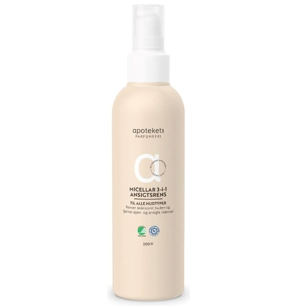 Apotekets Parfumefri micellar 3-i-1 ansigtsrens Apotekets Parfumefri micellar 3-i-1 ansigtsrens