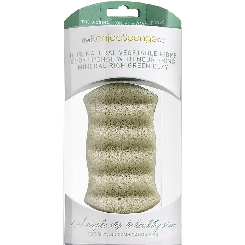 Konjac Sponge body grøn premium