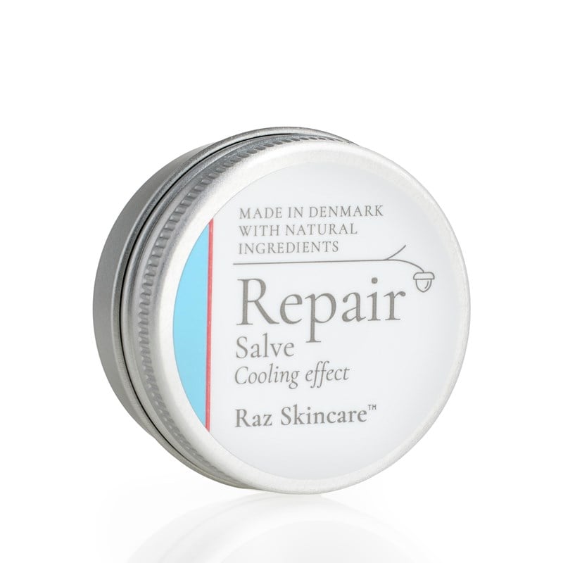 Raz Skincare repair salve cooling effect