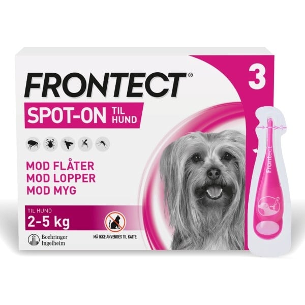 Frontect spot-on hund 2-5 kg