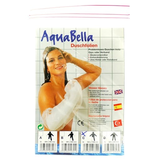 AquaBella badeovertræk 35,5 x 110 cm