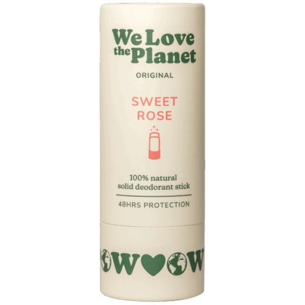 We Love The Planet deodorant stick sweet rose We Love The Planet deodorant stick sweet rose