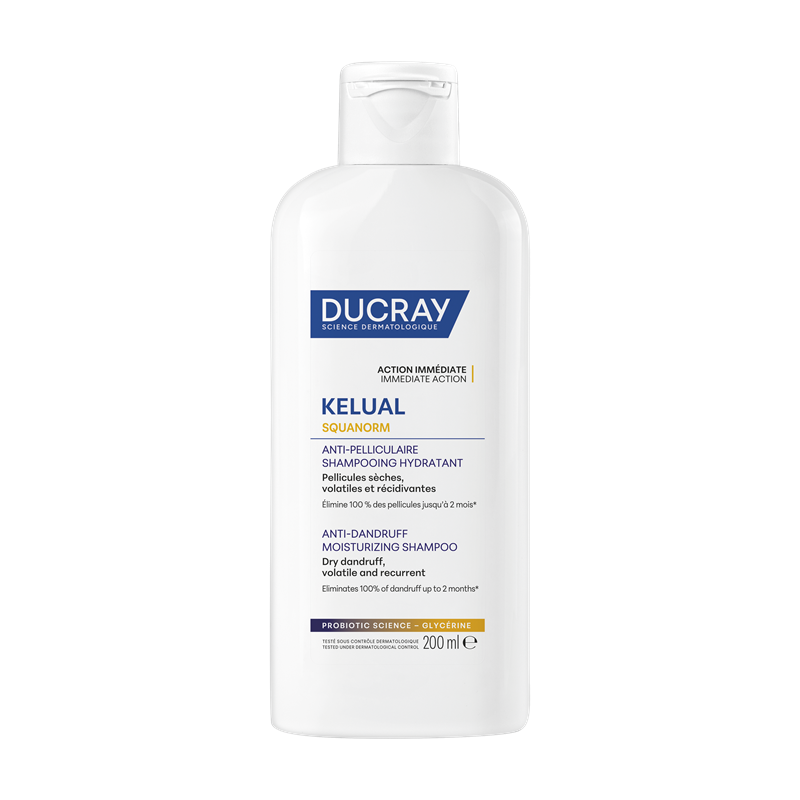 Ducray Kelual Squanorm anti-dandruff moisturizing shampoo dry