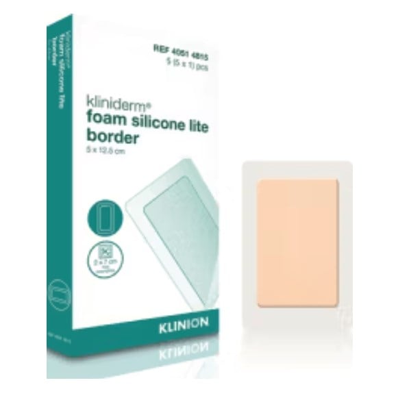 Kliniderm foam silikone lite border Kliniderm foam silikone lite border