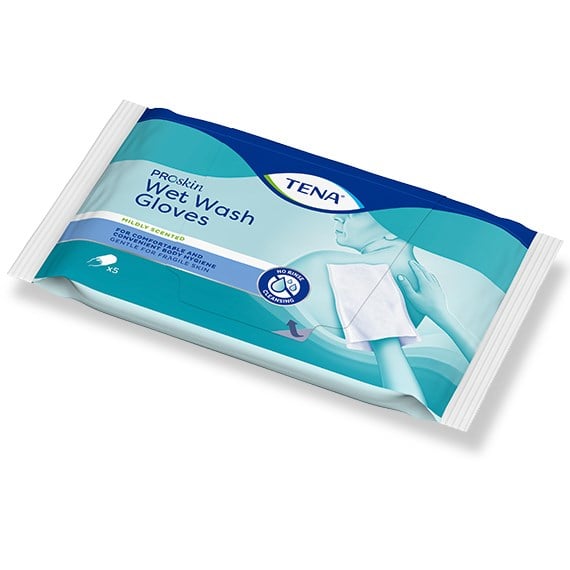 TENA ProSkin wet wash glove