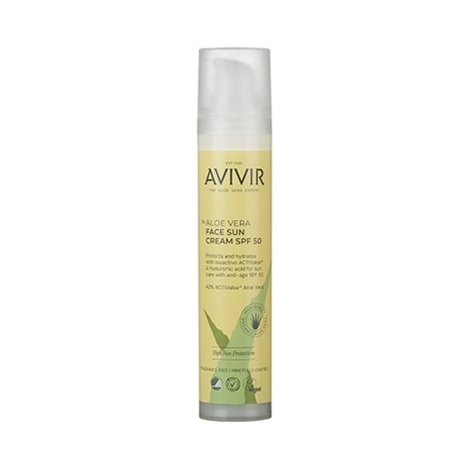 Avivir aloe vera face sun cream SPF50 Avivir aloe vera face sun cream SPF50