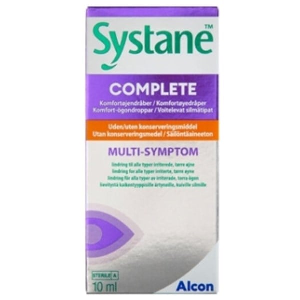 Systane Complete uden konserveringsmidler Systane Complete uden konserveringsmidler