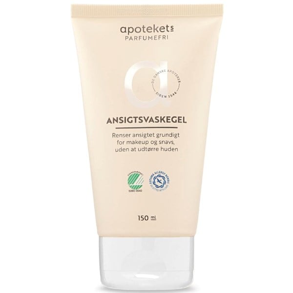 Apotekets Parfumefri ansigtsvaskegel Apotekets Parfumefri ansigtsvaskegel