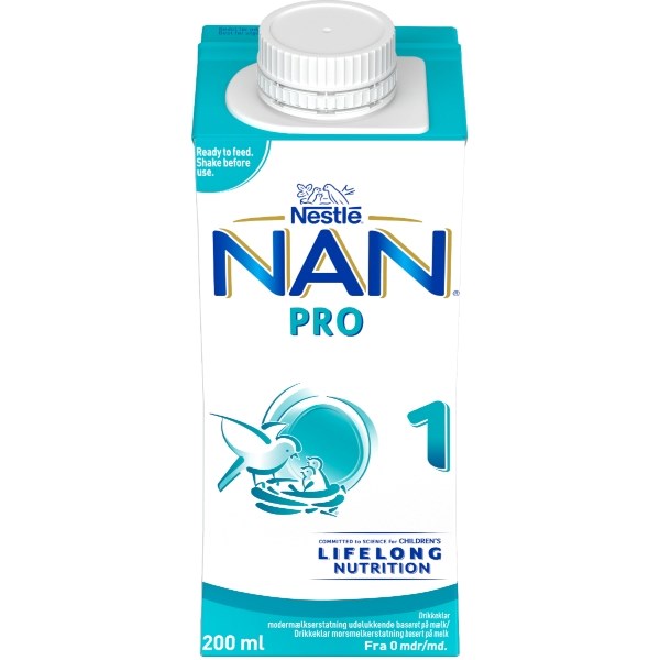 Nan pro 1 drikkeklar Nan pro 1 drikkeklar