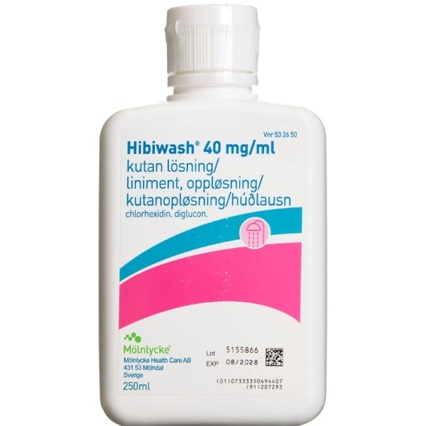 Hibiwash kutanopløsning Hibiwash kutanopløsning