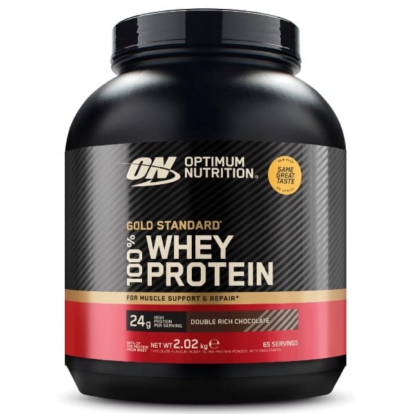 Optimum Nutrition gold standard 100% whey protein double rich chocolate