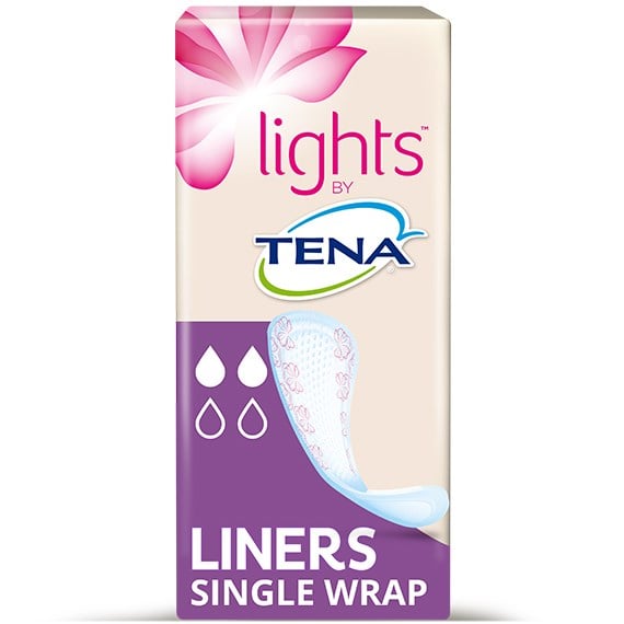 Lights by TENA liners single