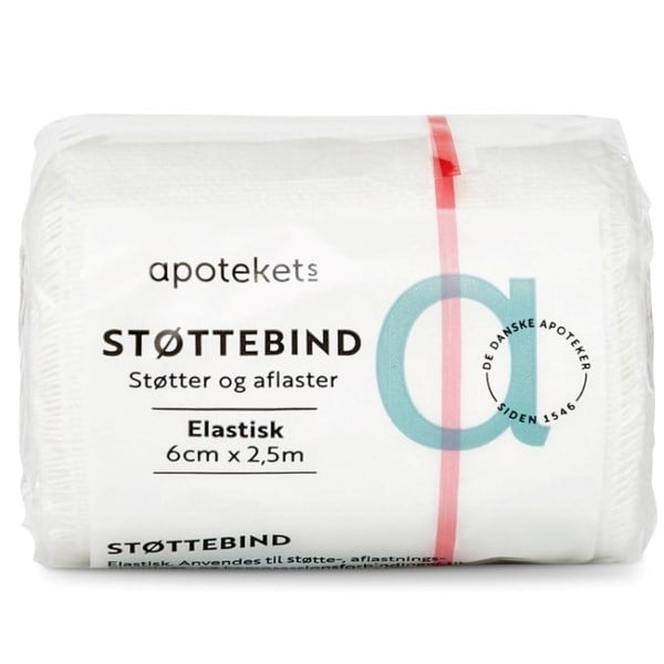 Apotekets støttebind elastik Apotekets støttebind elastik
