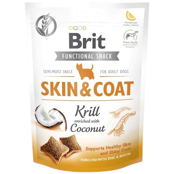 Brit Care dog functional snack skin & coat krill Brit Care dog functional snack skin & coat krill