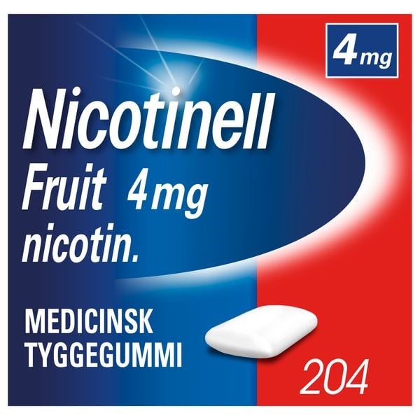 Nicotinell tyggegummi fruit