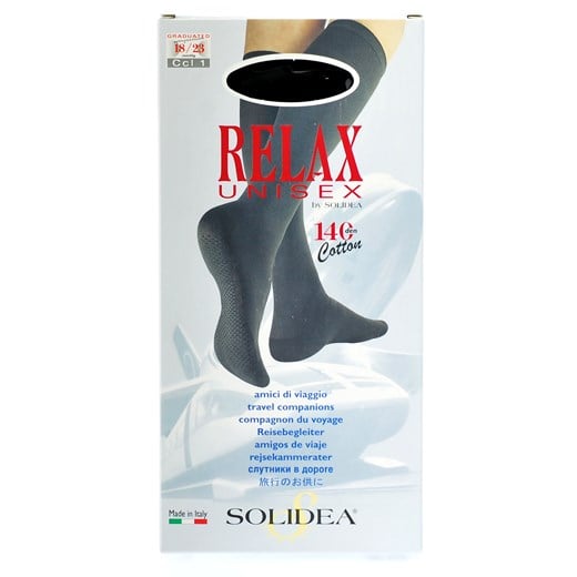 Solidea relax unisex cotton 140d sort