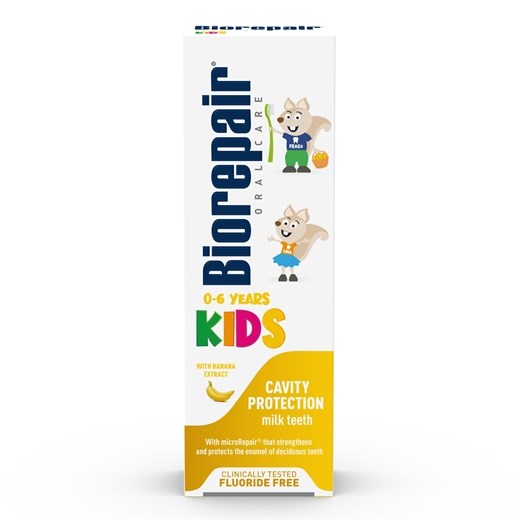 Biorepair kids tandpasta banana Biorepair kids tandpasta banana