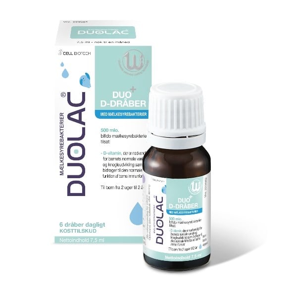 Duolac duo+ D-dråber