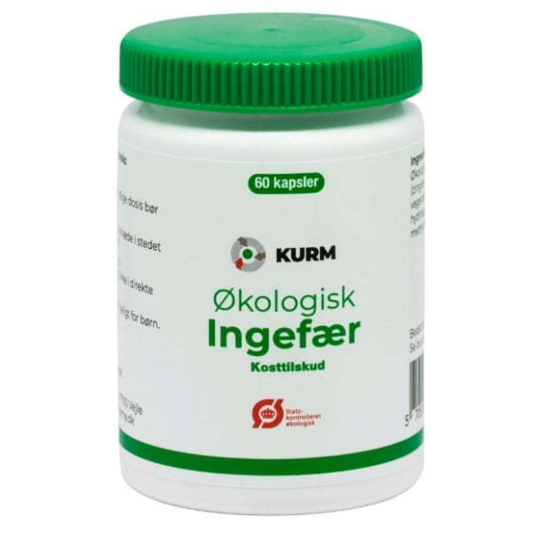 Kurm økologisk ingefær