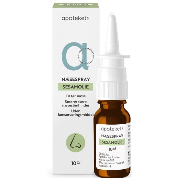 Apotekets sesamolie næsespray Apotekets sesamolie næsespray