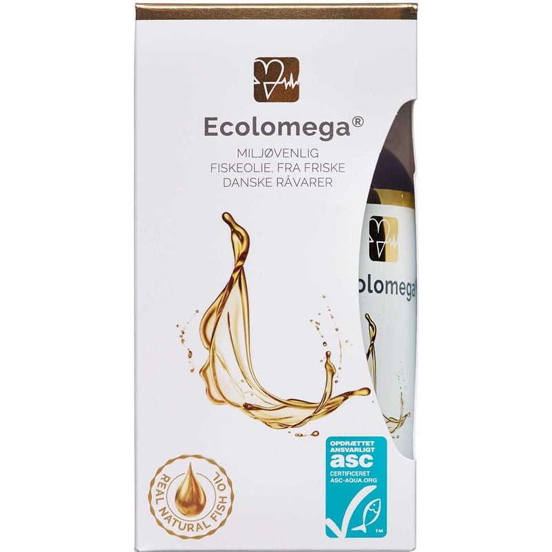 Natur Drogeriet ecolomega fiskeolie kapsler Natur Drogeriet ecolomega fiskeolie kapsler