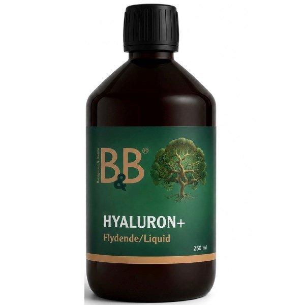 B&B hyaluron+ flydende - 250 ml - Fodertilskud til hunde