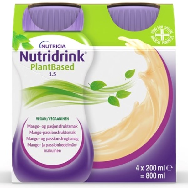 Nutridrink PlantBased mango-passionsfrugt