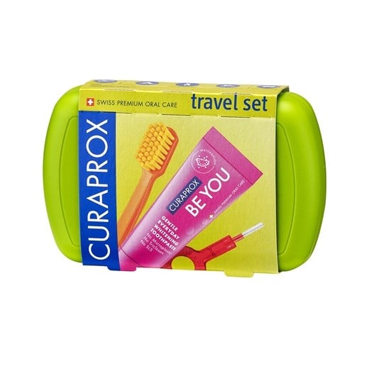 Curaprox rejsesæt grøn vandmelon