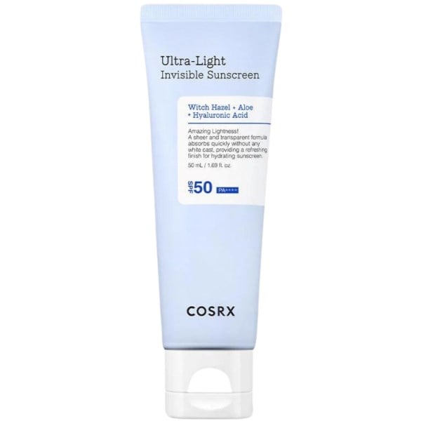 Cosrx ultra-iight invisible sunscreen SPF50