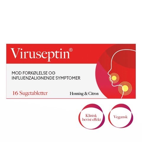 Viruseptin sugetabletter honey & lemon Viruseptin sugetabletter honey & lemon