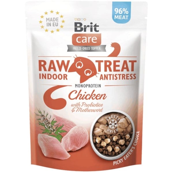 Brit raw treat indoor & antistress chicken
