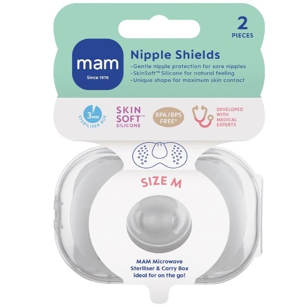 MAM nipple shields str. M