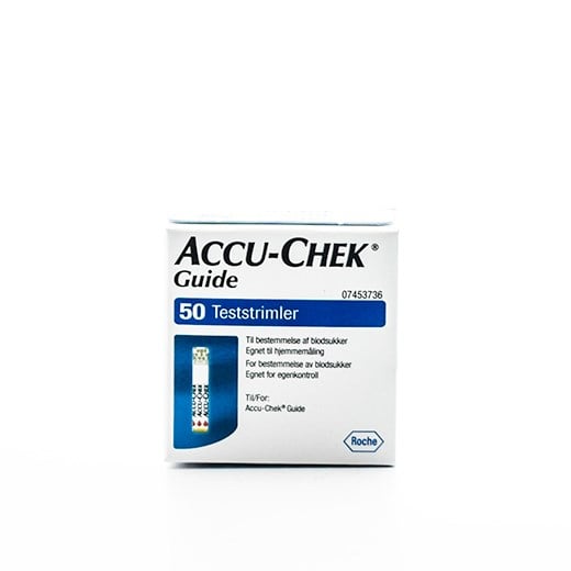 Accu-Chek guide teststrimler