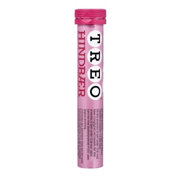 Treo hindbær brusetabletter