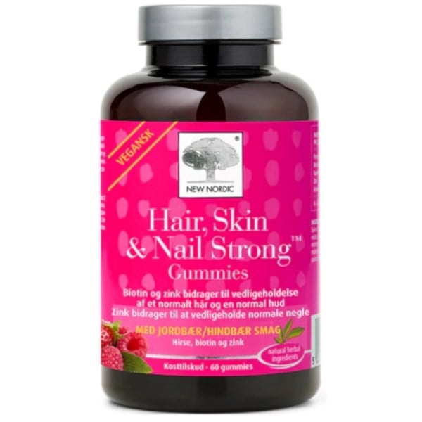 New Nordic hair skin & nail strong gummies