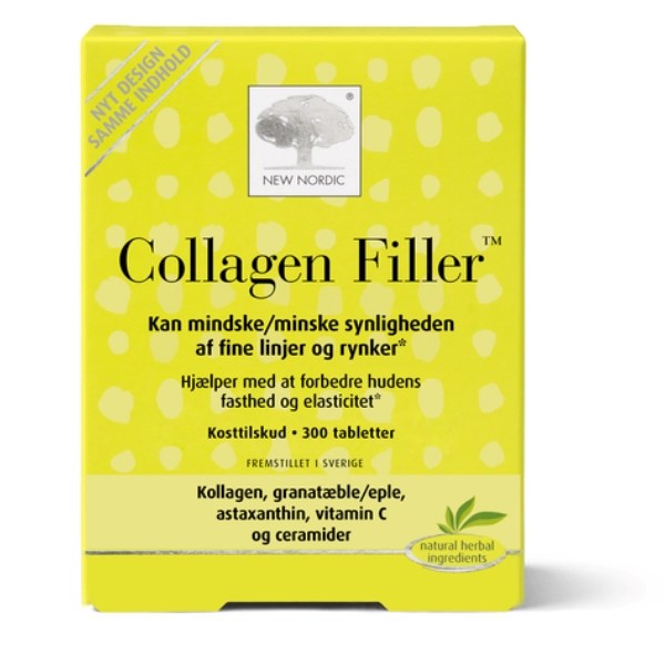 New Nordic skin care collagen filler