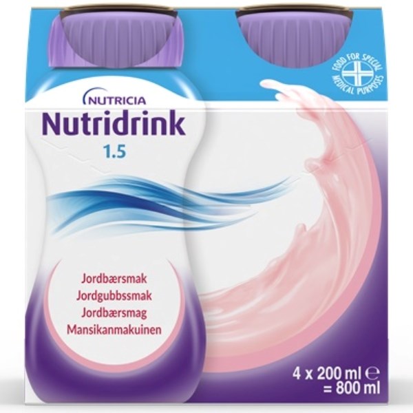 Nutridrink jordbær Nutridrink jordbær