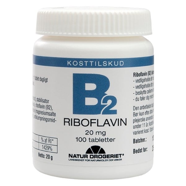 Natur Drogeriet b2 riboflavin