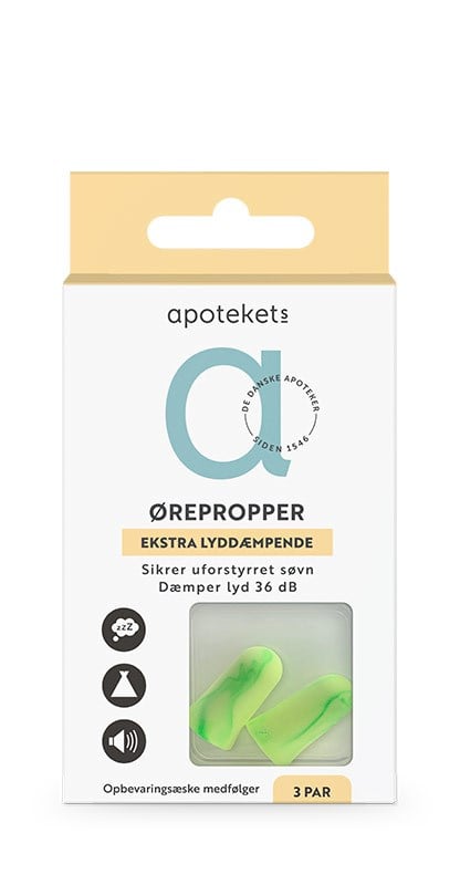 Apotekets støjdæmpende ørepropper 35db