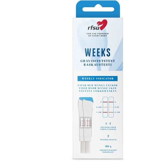 RFSU graviditetstest weeks