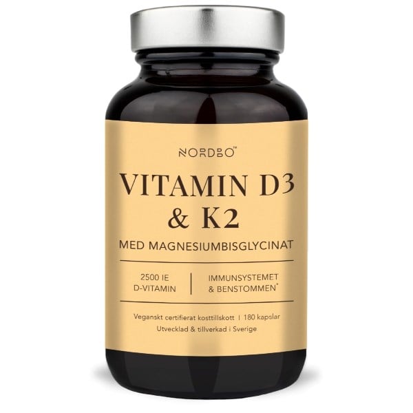 NORDBO vitamin D3 & K2 NORDBO vitamin D3 & K2